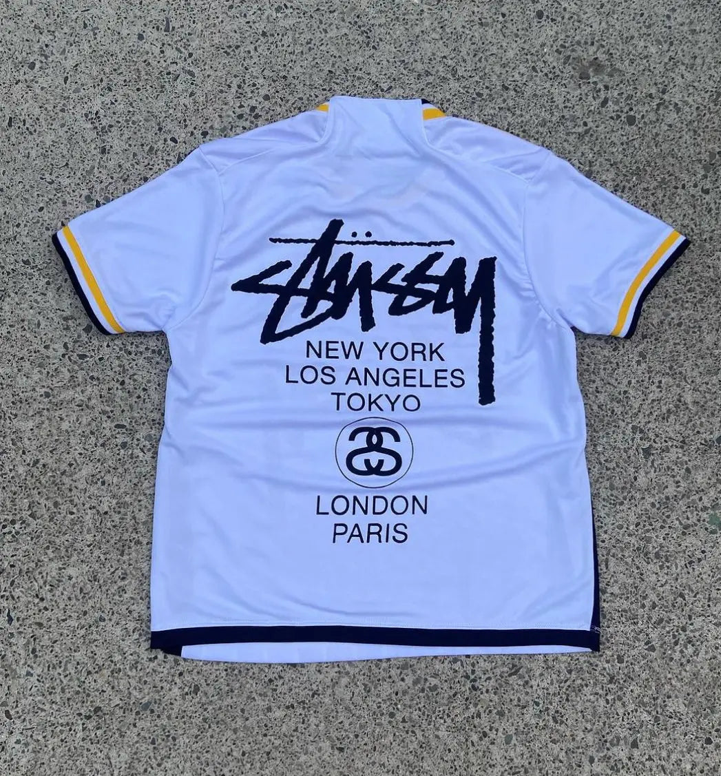 STÜSSY X “REAL MADRID” JERSEY CMY
