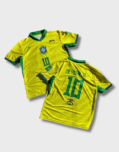 STÜSSY x “BRASIL” JERSEY - NEYMAR EDITION (JUNIOR SIZES) CMY