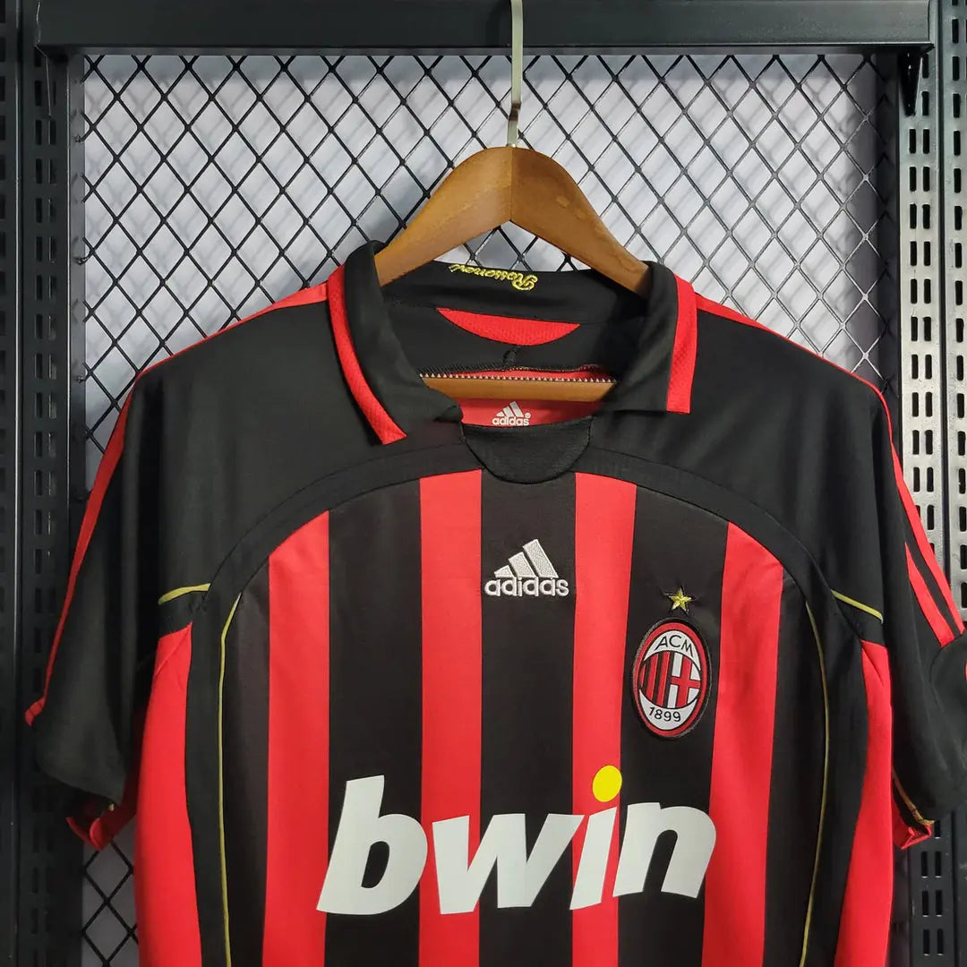 06/07 AC Milan Home Retro Jersey CMY