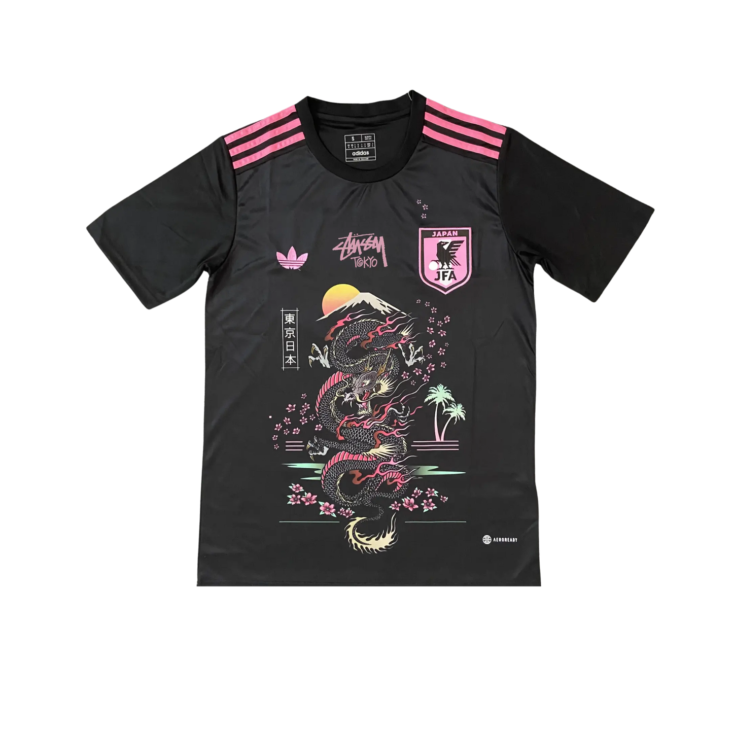 STÜSSY x “JAPAN” JERSEY - BLACK DRAGON CMY