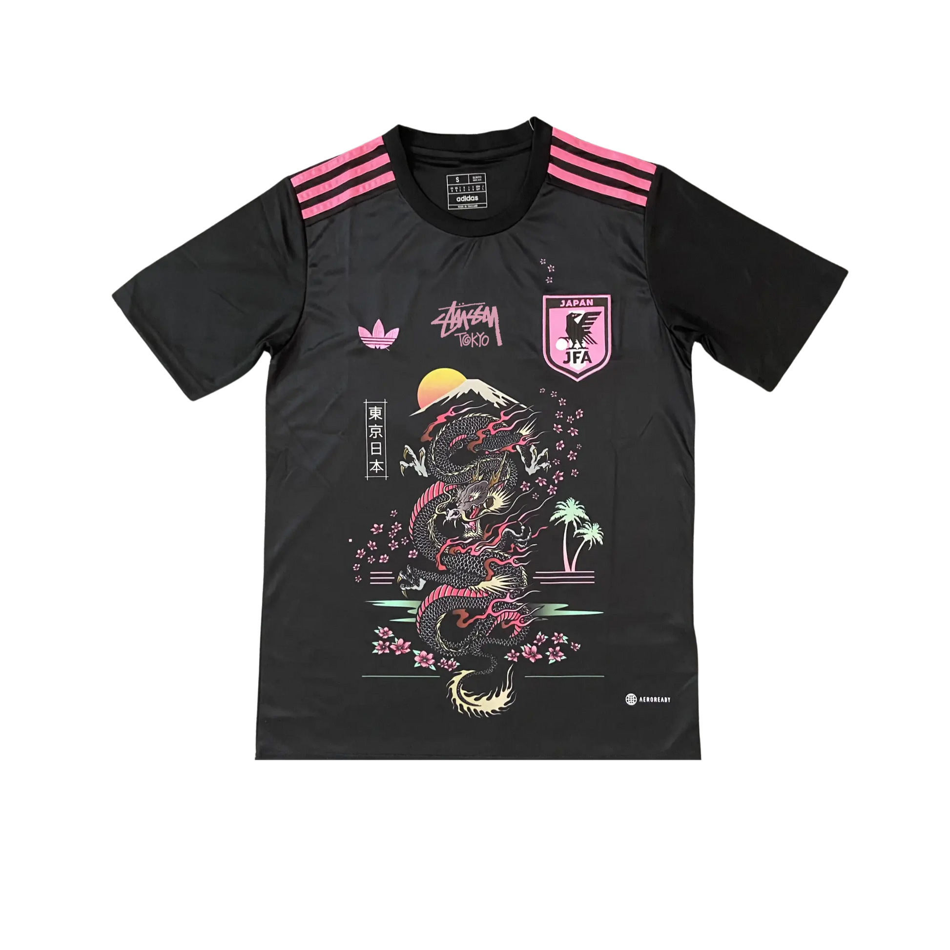 STÜSSY x “JAPAN” JERSEY - BLACK DRAGON CMY