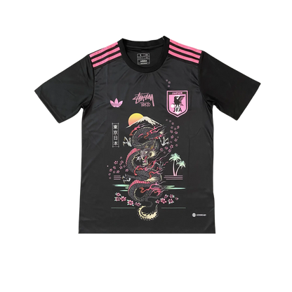 STÜSSY x “JAPAN” JERSEY - BLACK DRAGON CMY