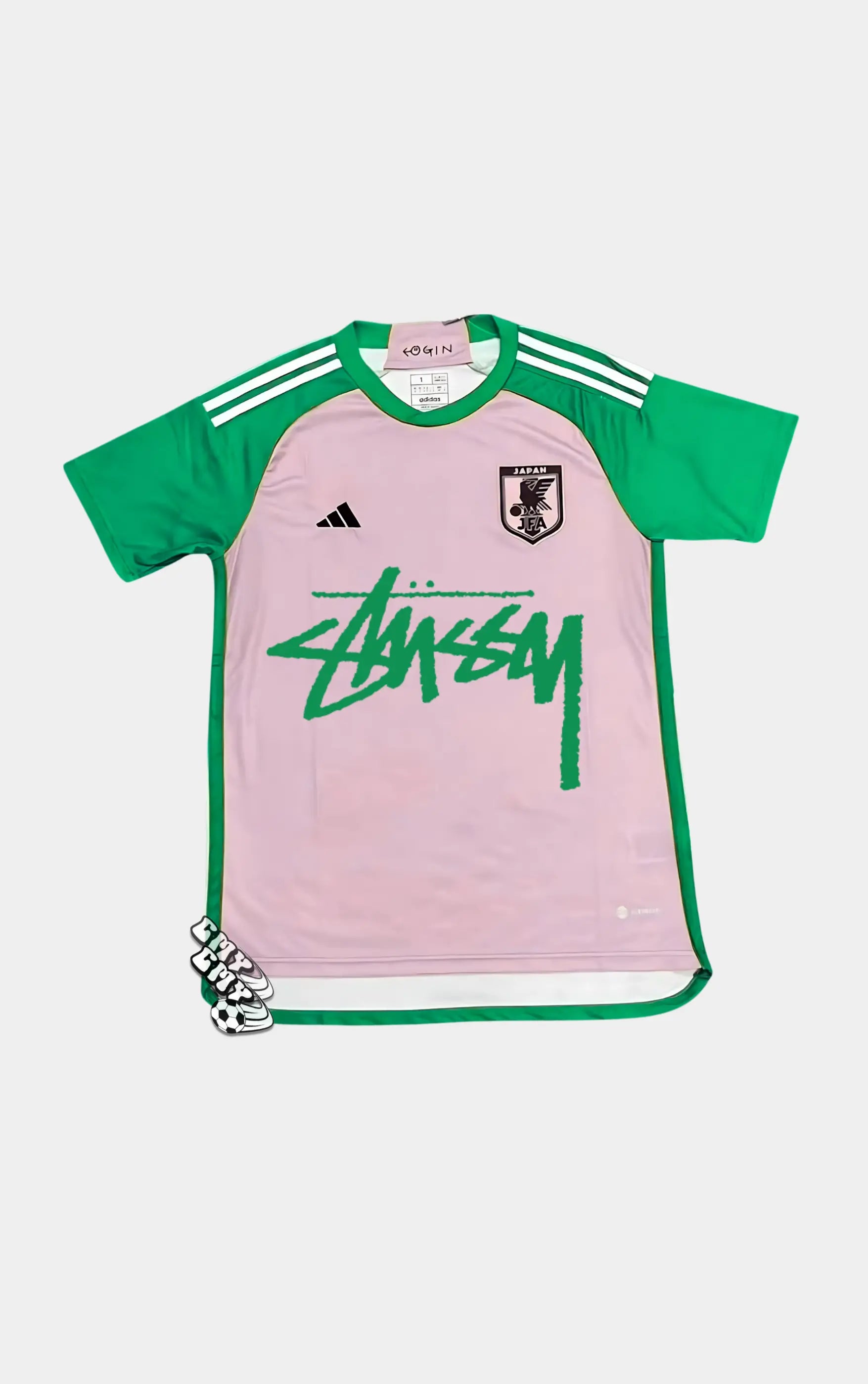 STÜSSY x “JAPAN” JERSEY - PINK CMY
