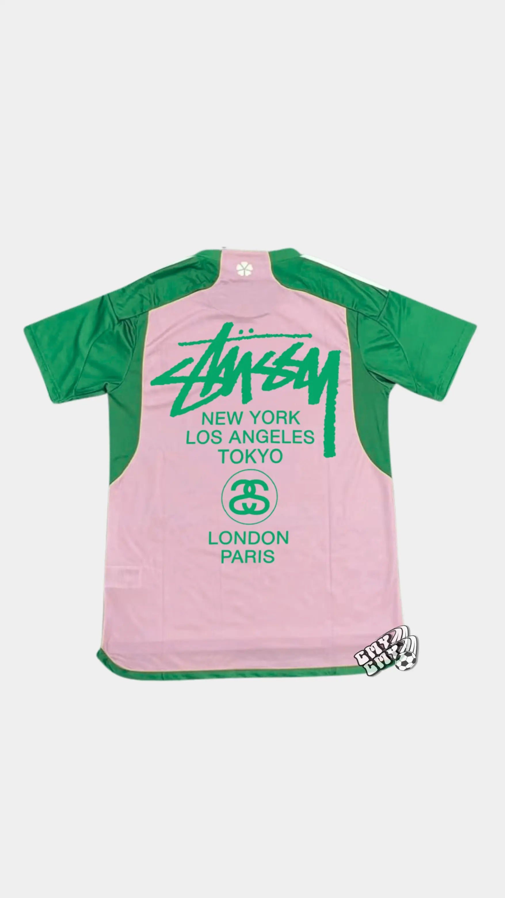 STÜSSY x “JAPAN” JERSEY - PINK CMY