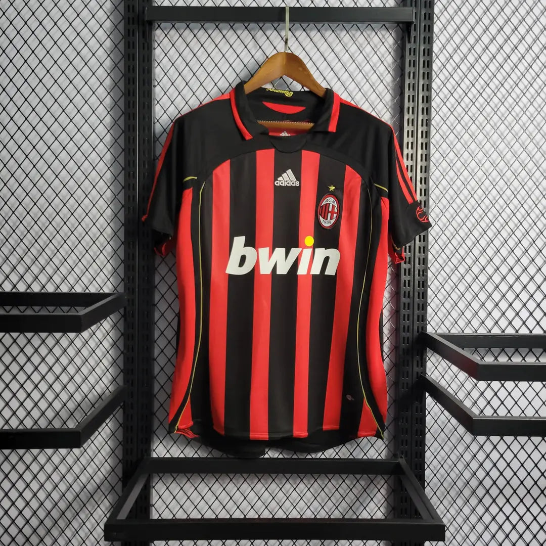 06/07 AC Milan Home Retro Jersey CMY