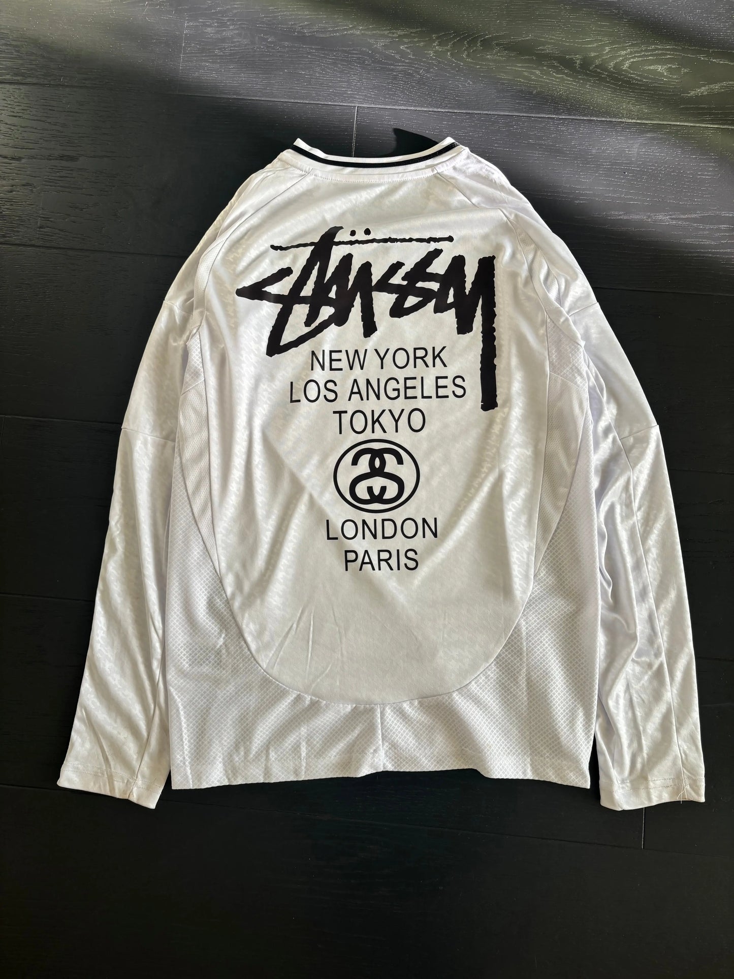LIMITED EDITION STÜSSY x “REAL MADRID” LONGSLEEVE - 2024 CMY