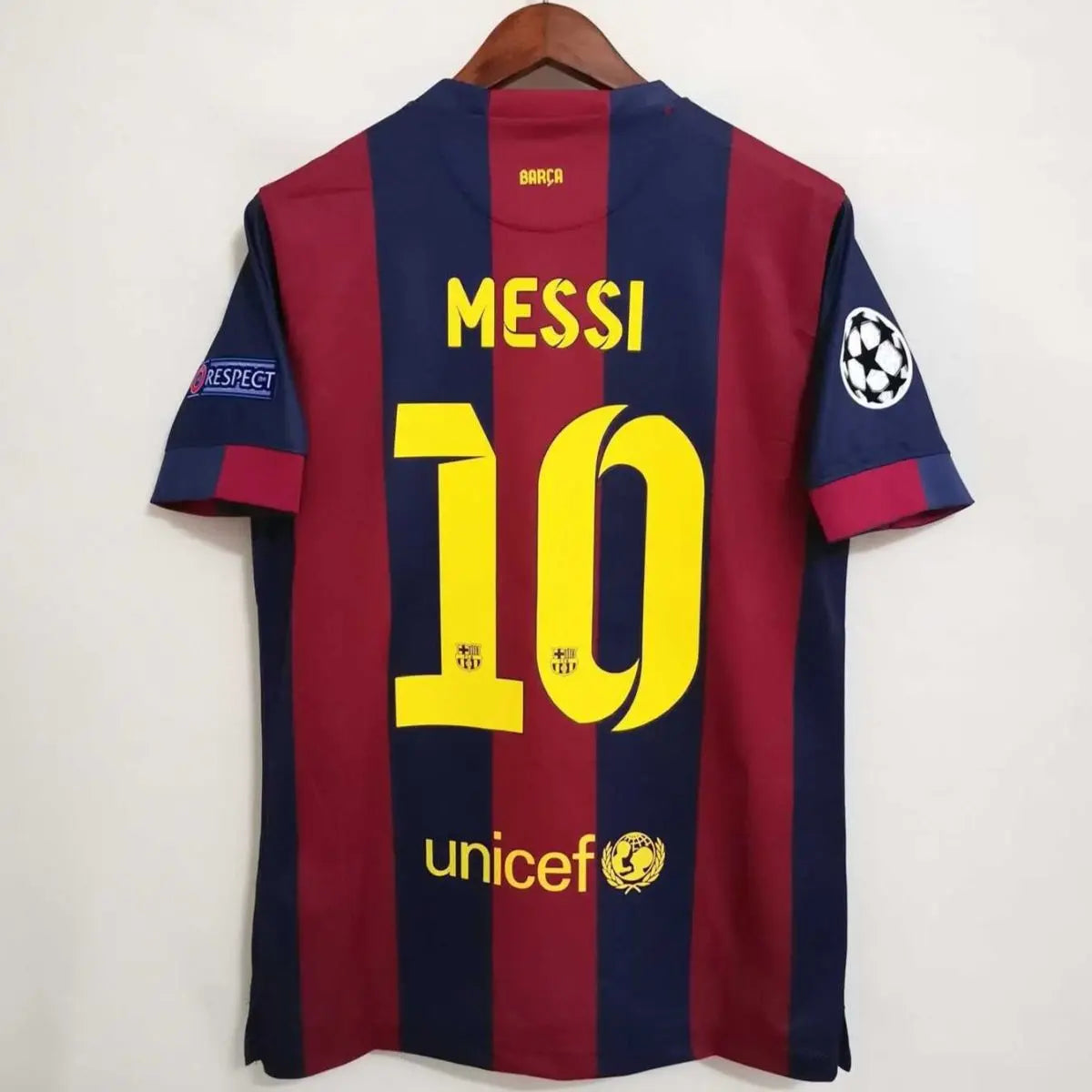 2015 Barcelona Home Berlin UCL Final Retro Jersey CMY