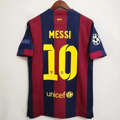 2015 Barcelona Home Berlin UCL Final Retro Jersey CMY