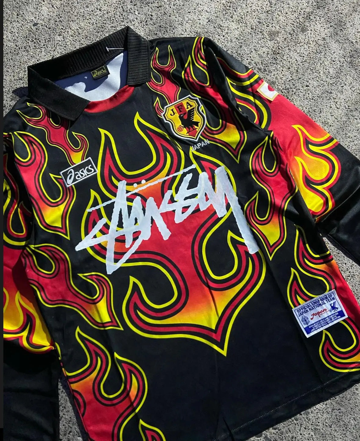 STÜSSY x “JAPAN” LONGSLEEVE - 1998 CMY