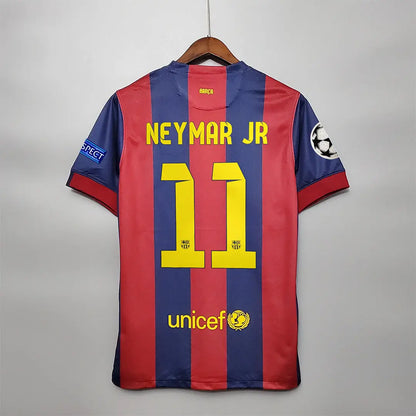 2015 Barcelona Home Berlin UCL Final Retro Jersey CMY
