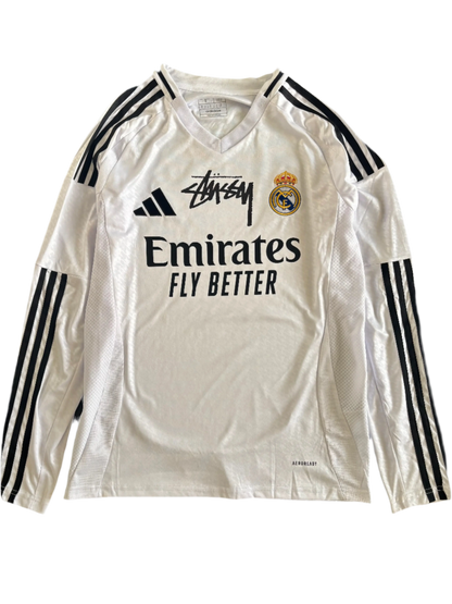 LIMITED EDITION STÜSSY x “REAL MADRID” LONGSLEEVE - 2024 CMY
