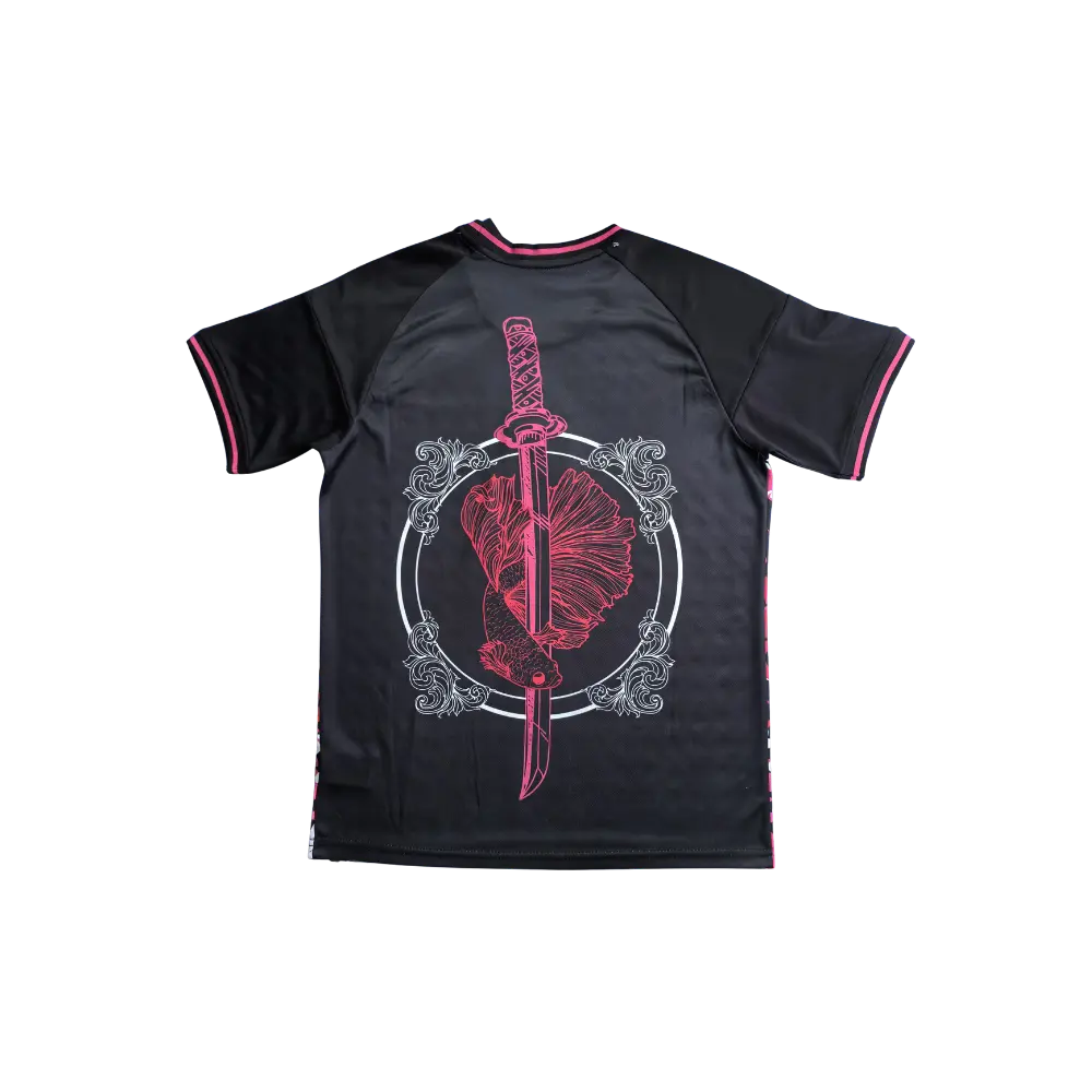 STÜSSY x “JAPAN” JERSEY - SAMUARI SWORD CMY