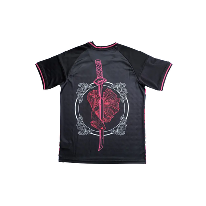 STÜSSY x “JAPAN” JERSEY - SAMUARI SWORD CMY