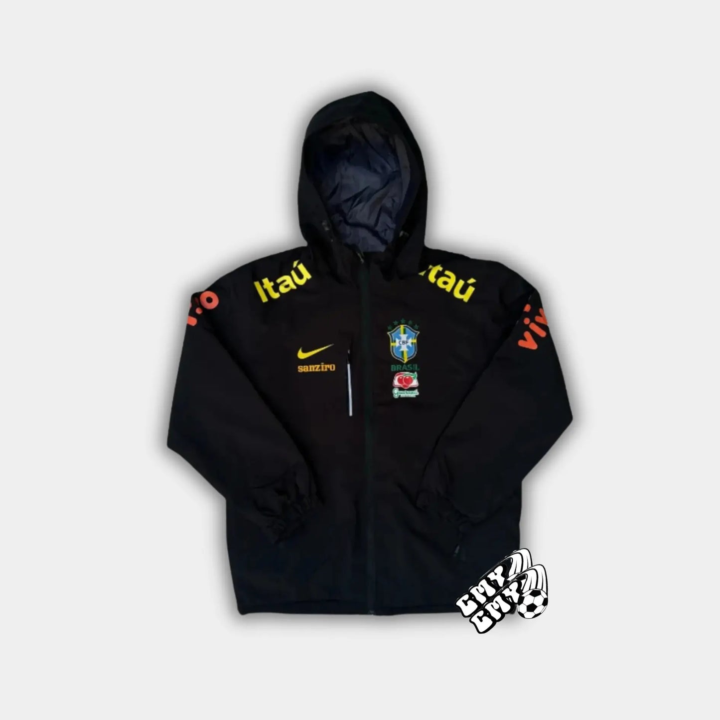 BRASIL WINDBREAKER - BLACK CMY