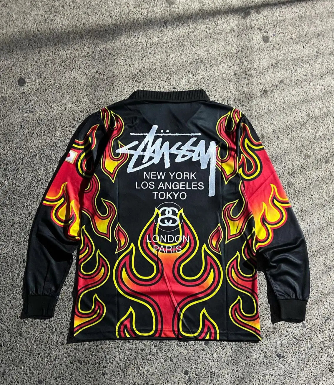 STÜSSY x “JAPAN” LONGSLEEVE - 1998 CMY