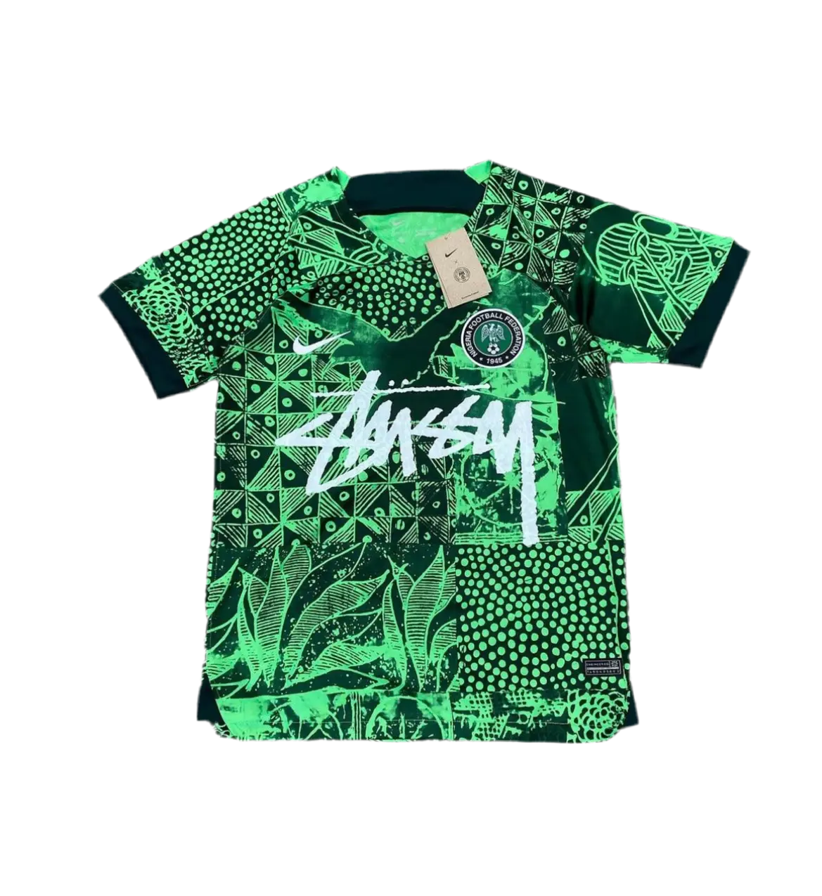 STÜSSY X “NIGERIA” JERSEY CMY