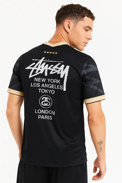 STÜSSY x “BRASIL” - BLACK GOLD WORLD CUP CMY