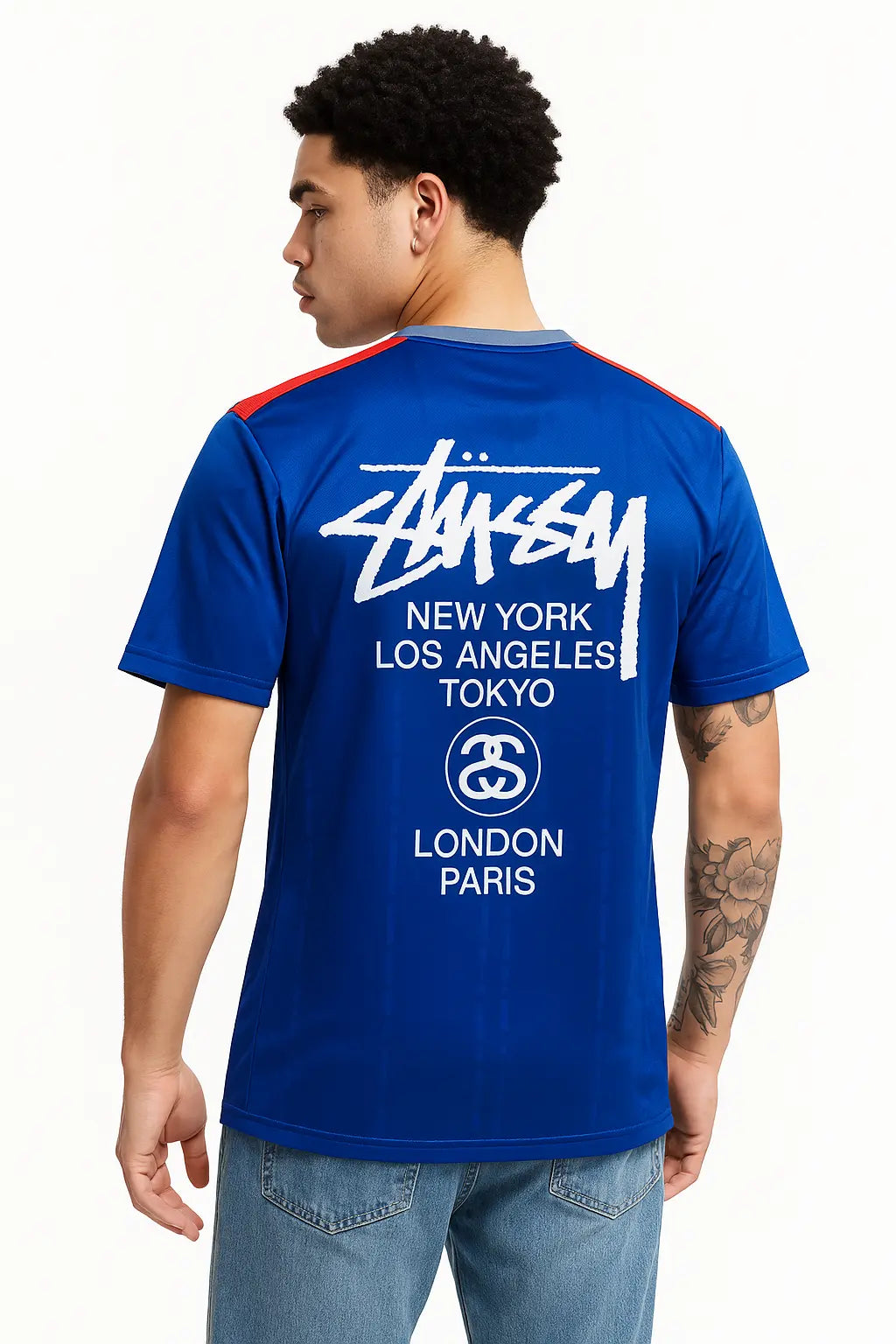 STÜSSY X “ITALY” -  BLUE CMY