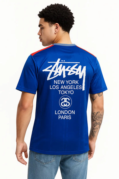 STÜSSY X “ITALY” -  BLUE CMY