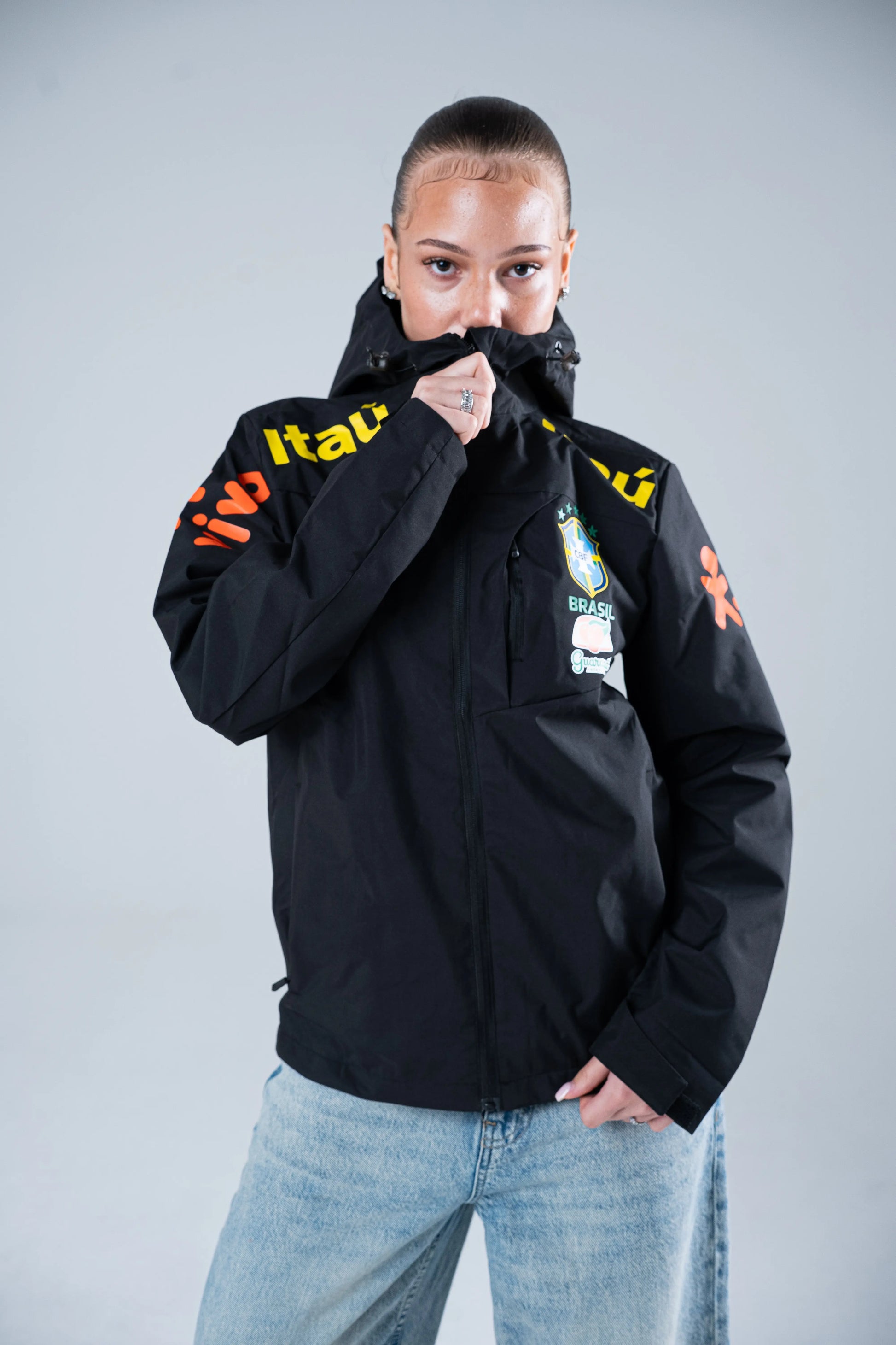 BRASIL WINDBREAKER - BLACK CMY