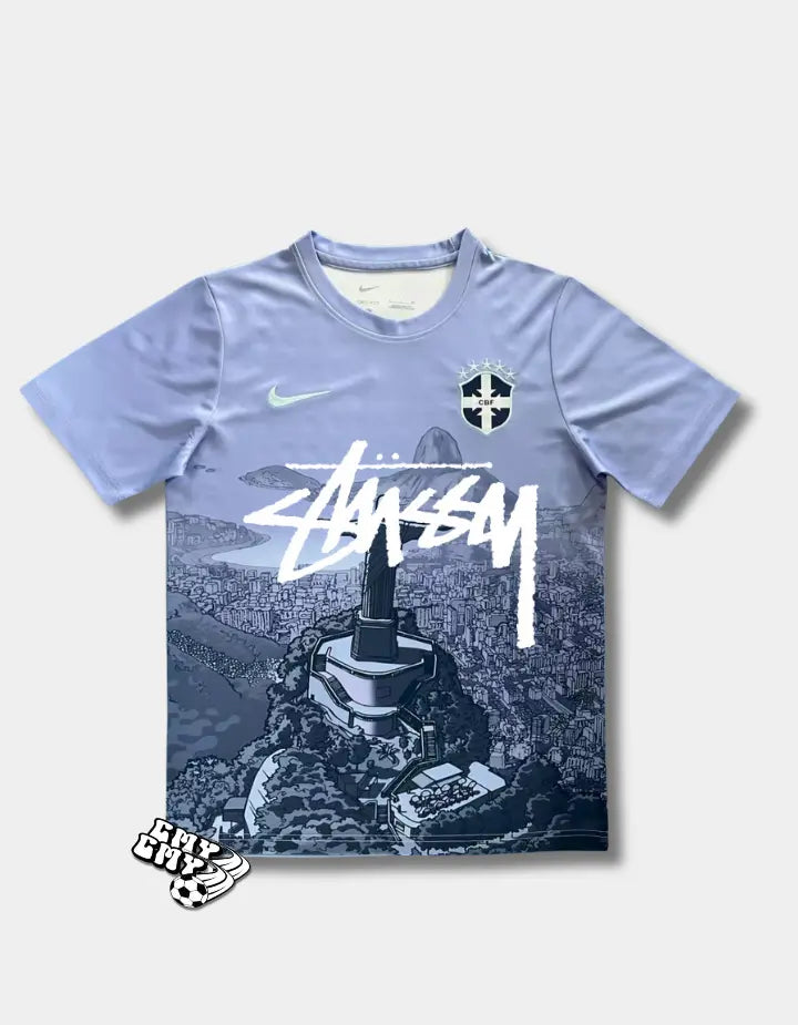 STÜSSY X BRASIL JESUS - DUSTY LILAC CMY