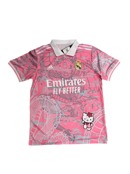 HELLO KITTY x REAL MADRID JERSEY - PINK (JUNIOR SIZE) CMY