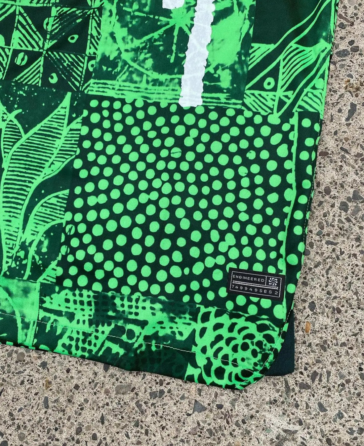 STÜSSY X “NIGERIA” JERSEY CMY