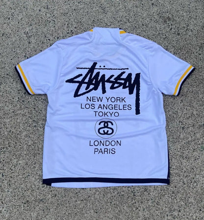 STÜSSY X “REAL MADRID” JERSEY CMY