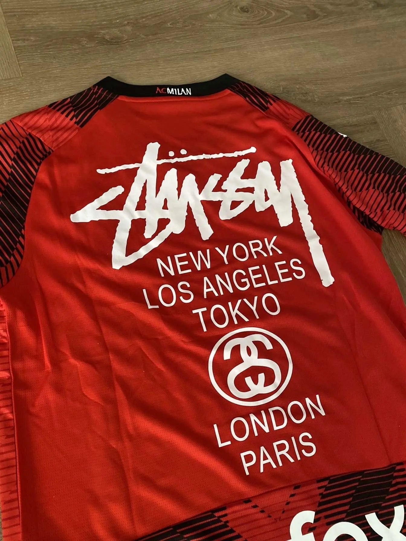 STÜSSY X “AC MILAN” JERSEY CMY