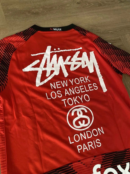 STÜSSY X “AC MILAN” JERSEY CMY