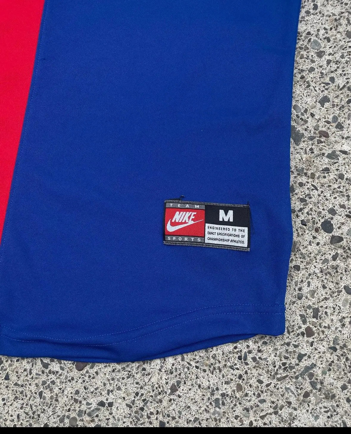 STÜSSY X “RETRO FC BARCELONA” JERSEY CMY