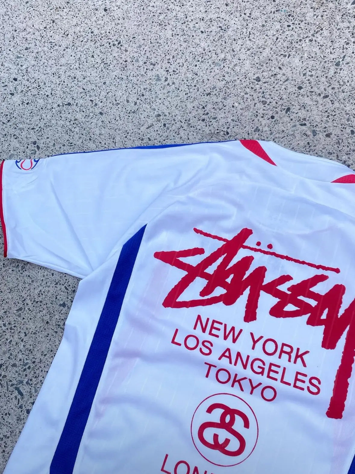 STÜSSY X “FRANCE” JERSEY CMY