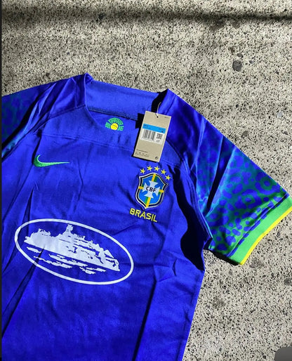 CORTEIZ x “BRASIL” JERSEY - blue CMY