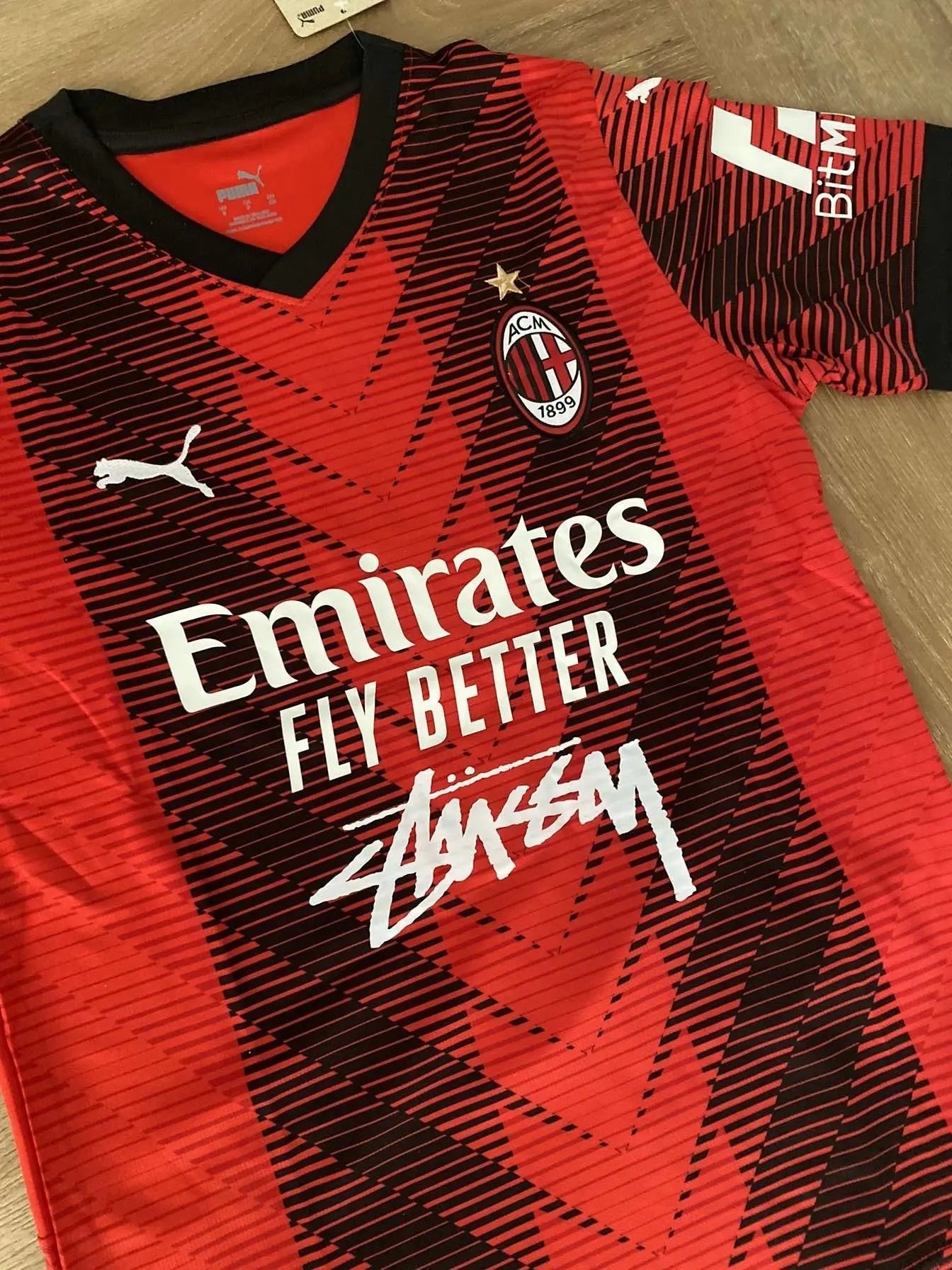 STÜSSY X “AC MILAN” JERSEY CMY