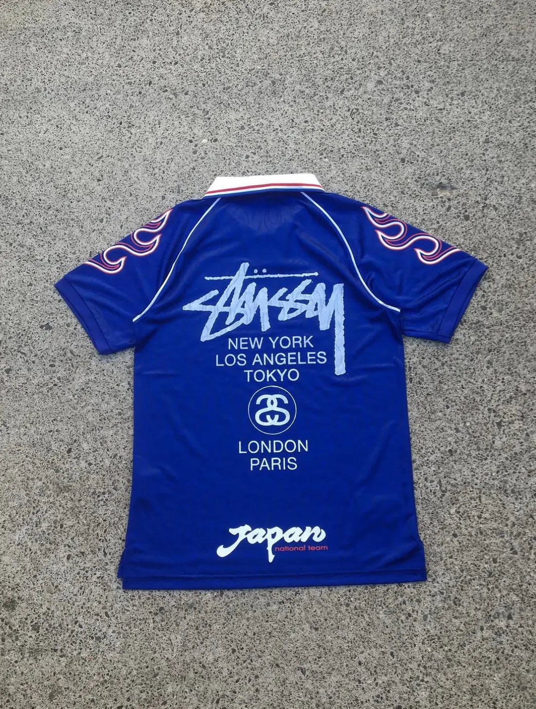 STÜSSY x “JAPAN” JERSEY CMY