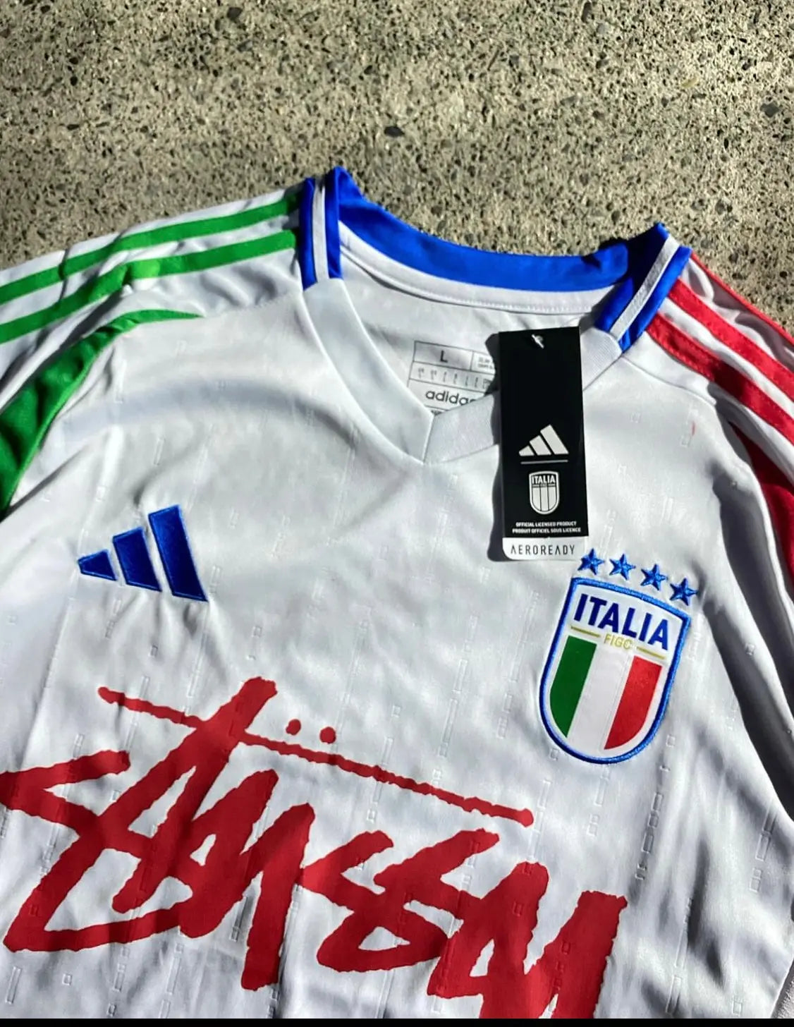 STÜSSY X “ITALY” - WHITE CMY