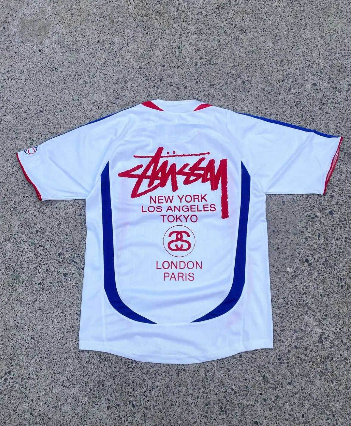 STÜSSY X “FRANCE” JERSEY CMY