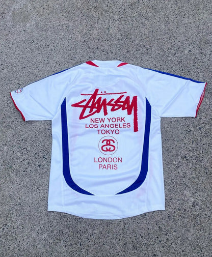 STÜSSY X “FRANCE” JERSEY CMY