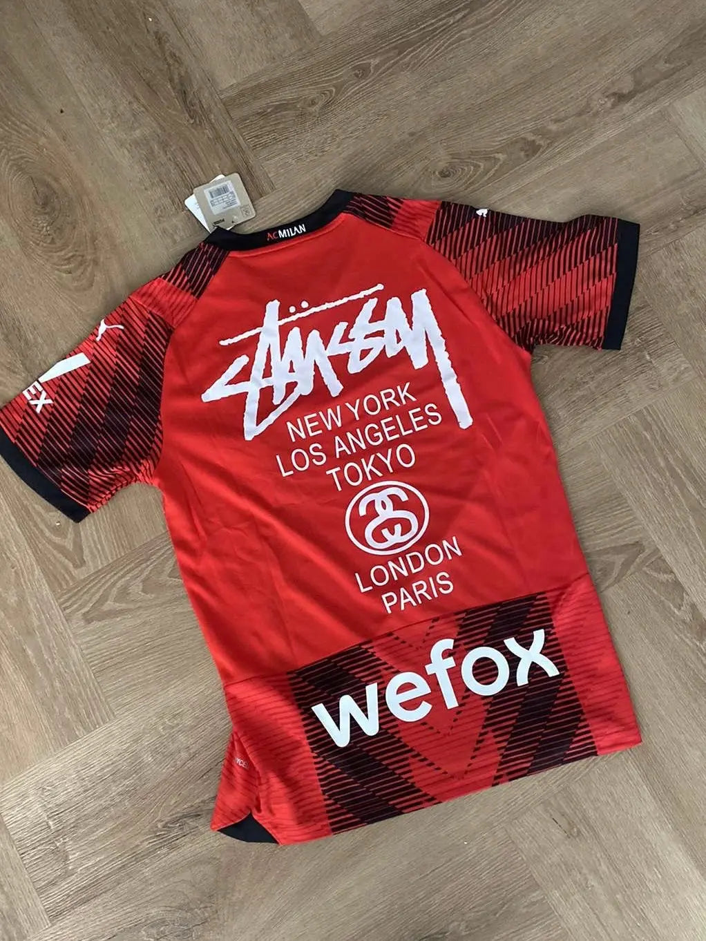 STÜSSY X “AC MILAN” JERSEY CMY