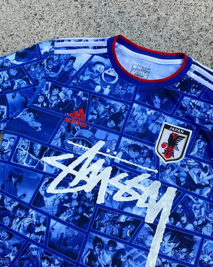 STÜSSY JAPAN JERSEY(anime edition) CMY