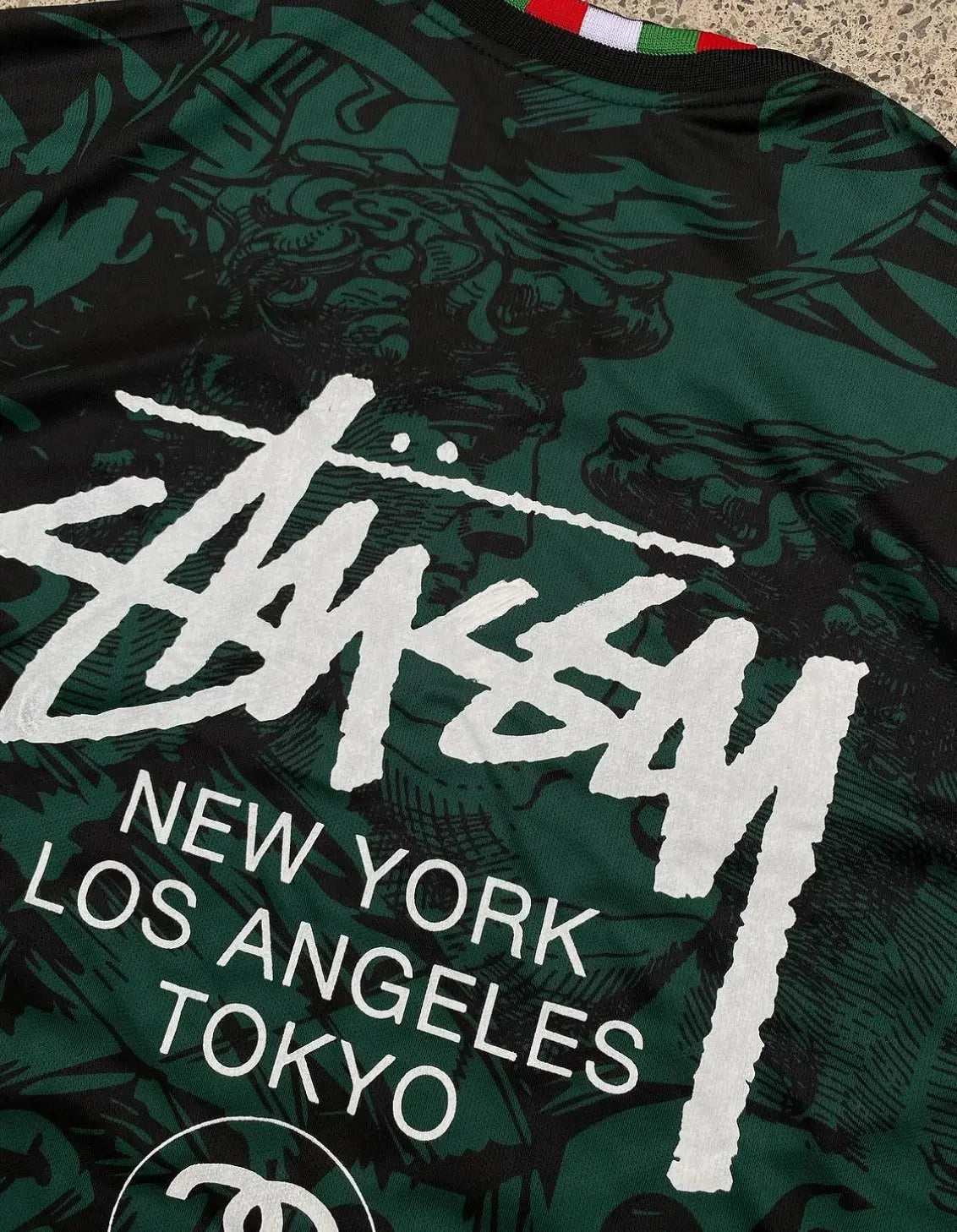 STÜSSY X “ITALY” - GREEN CMY