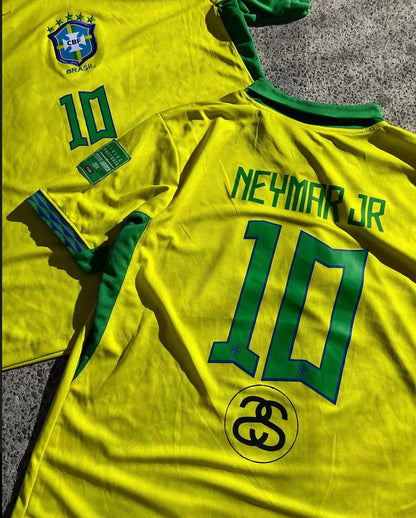 STÜSSY x “BRASIL” JERSEY - NEYMAR EDITION CMY