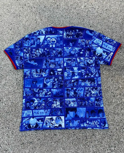 STÜSSY JAPAN JERSEY(anime edition) CMY