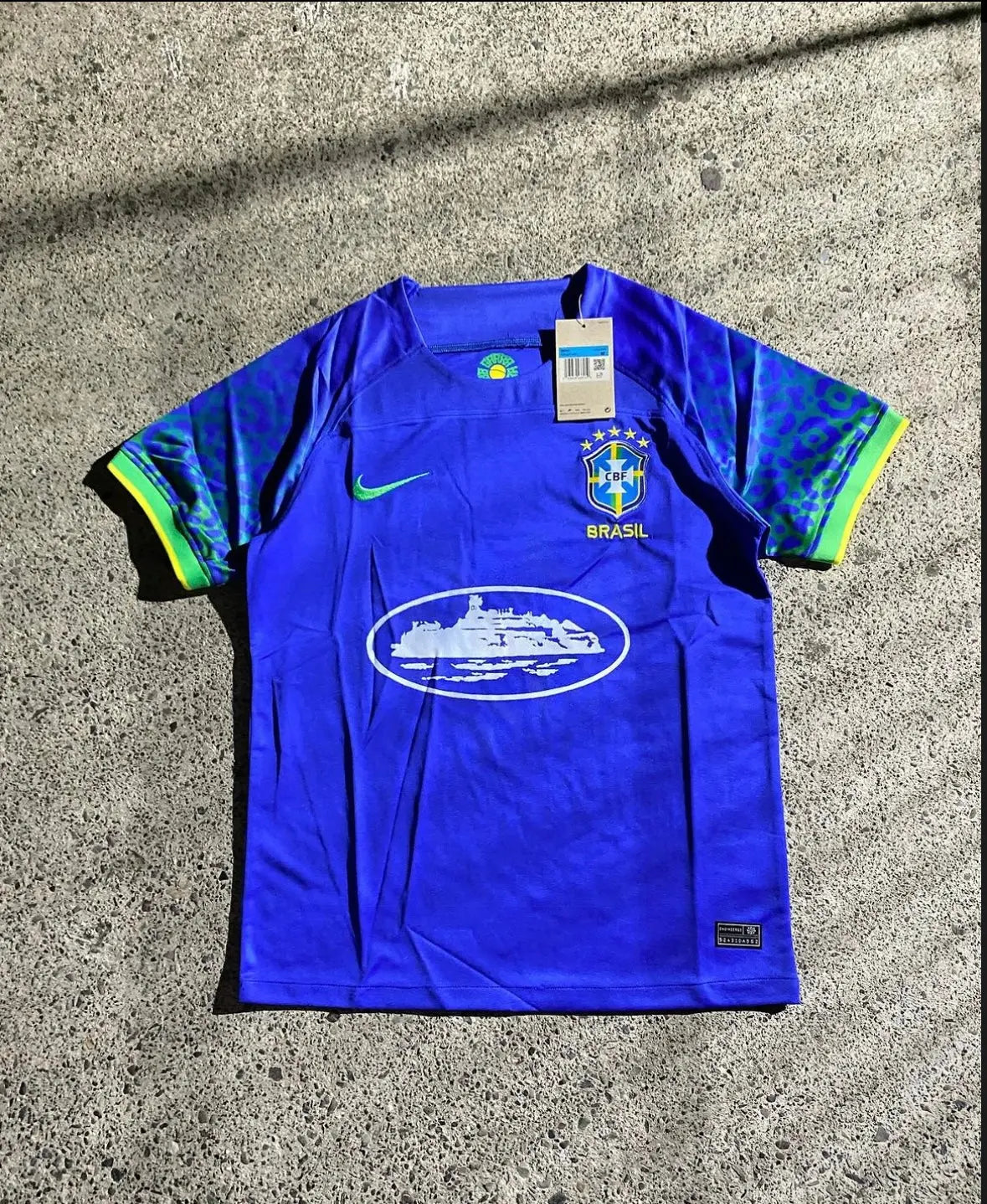 CORTEIZ x “BRASIL” JERSEY - blue CMY