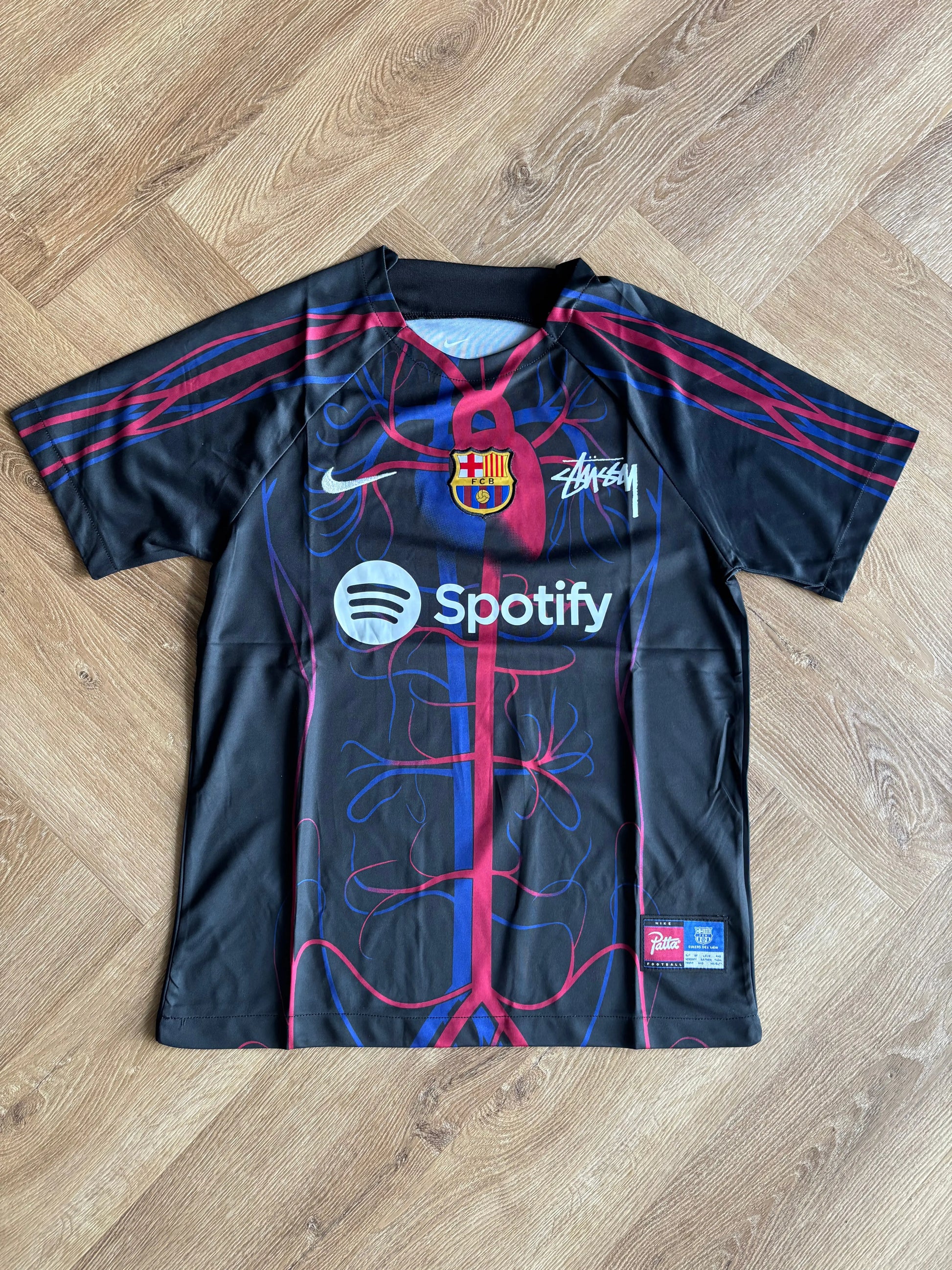 STÜSSY x PATTA “BARCELONA” JERSEY CMY