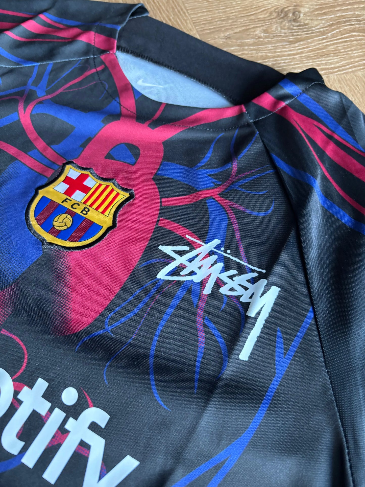 STÜSSY x PATTA “BARCELONA” JERSEY CMY