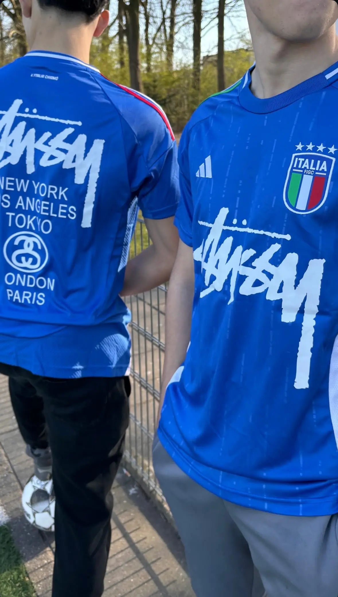 STÜSSY X “ITALY” -  BLUE CMY