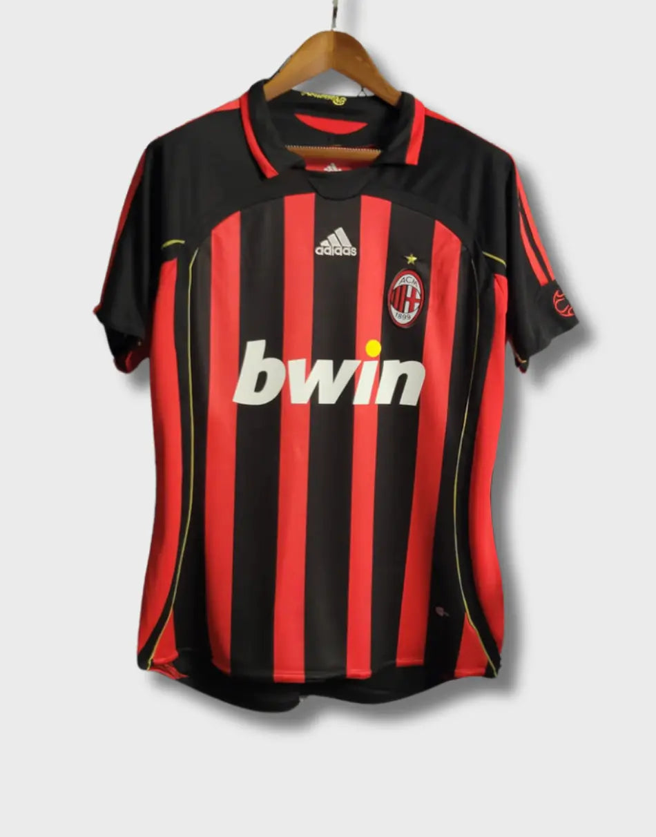 06/07 AC Milan Home Retro Jersey CMY