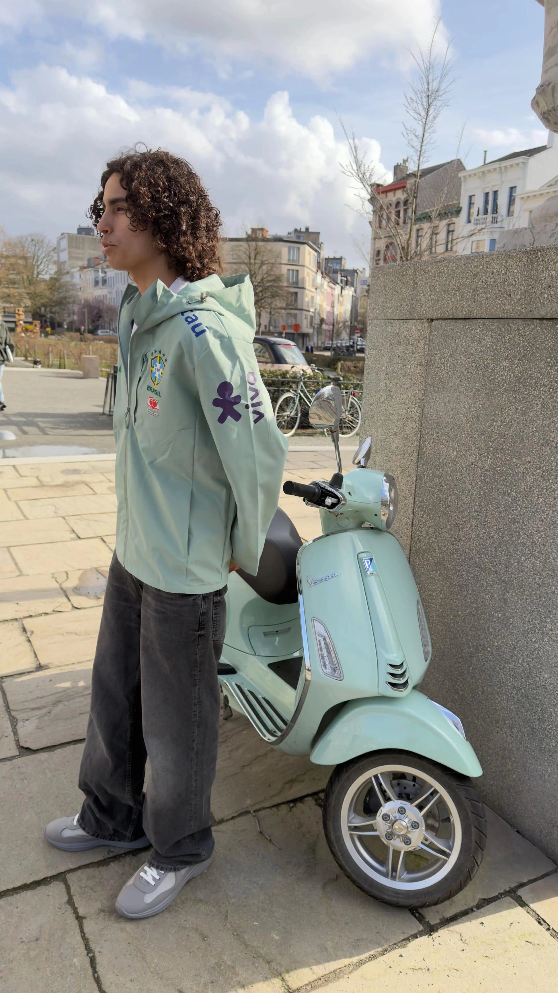 BRASIL WINDBREAKER - MINTGREEN CMY