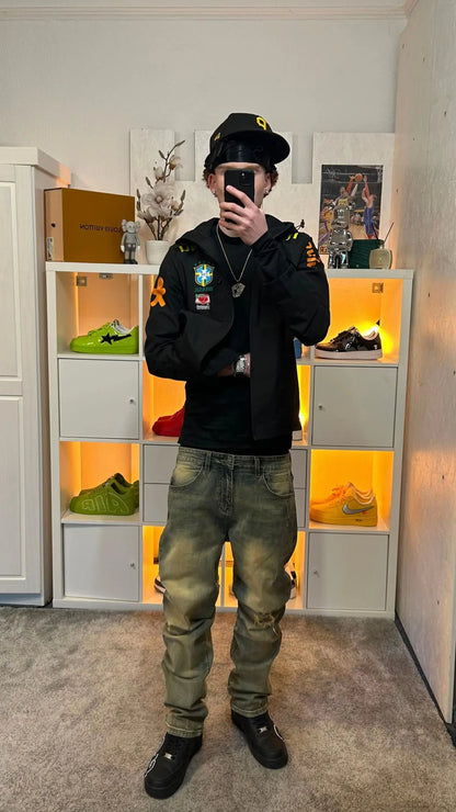 BRASIL WINDBREAKER - BLACK CMY